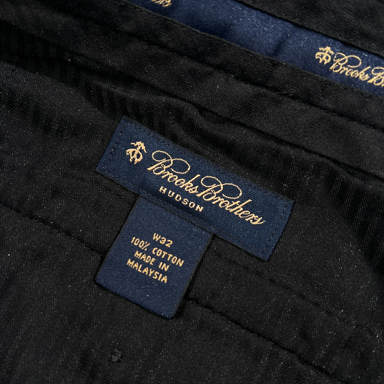 Brooks Brothers ブルックスブラザーズ モールスキン パンツ ボトムス W32 /メンズ/ブラック/HUDSON