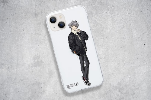 EVANGELION CLEAR MOBILE CASE＜KAWORU(In Paris)COLOR＞