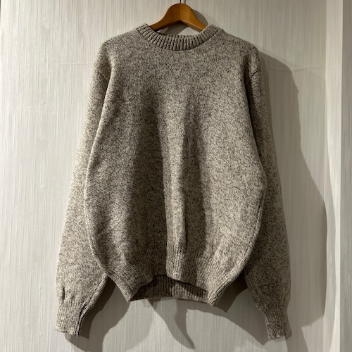 Dead Stock‼︎ 80s LAND'S END melange wool knit