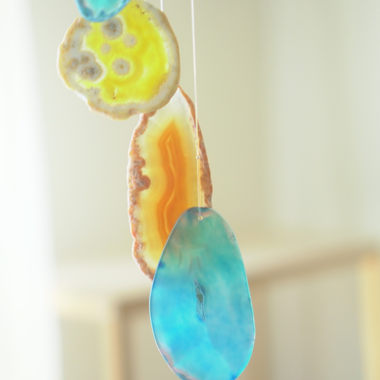 Fruits Soda - アゲートヒーリングチャイム / Agate Sun Catcher Wind Chime 810