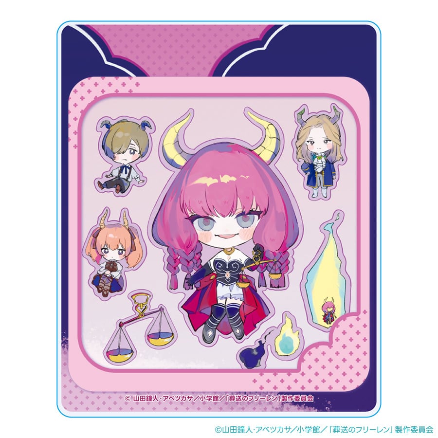 BOX】Pakecco（ぱけっこ）「葬送のフリーレン」 立体アクリルスタンド