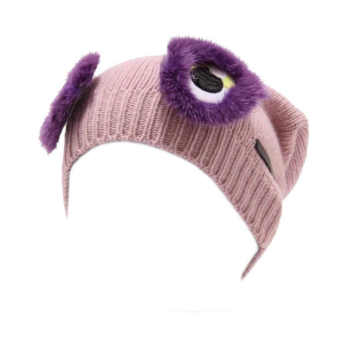 FENDI フェンディ キッズ ニット帽 ピンク