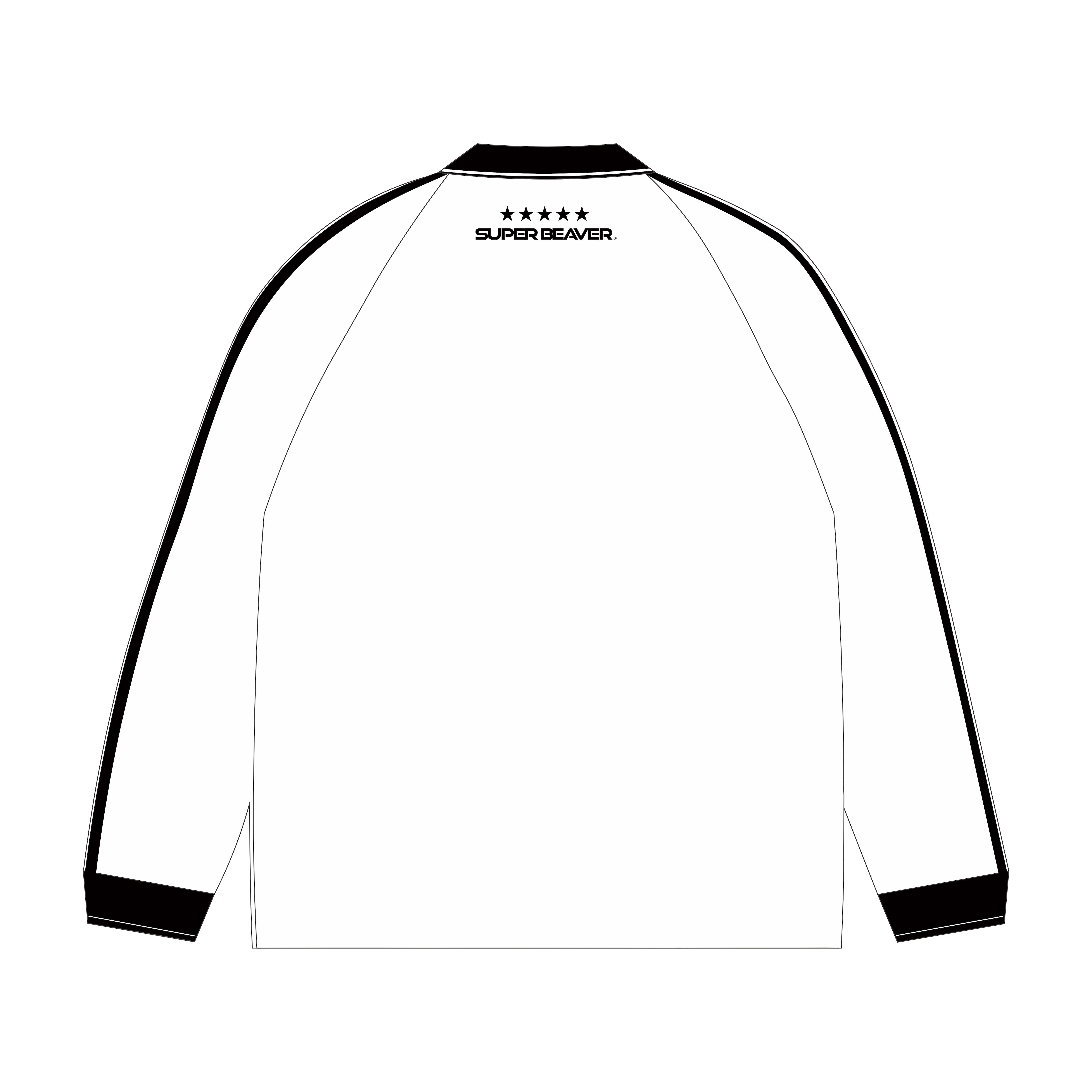 【新品】SUPER BEAVER サッカーシャツ ホワイト Lサイズ 長袖 SB サッカーシャツ | SUPER BEAVER OFFICIAL WEBSTORE