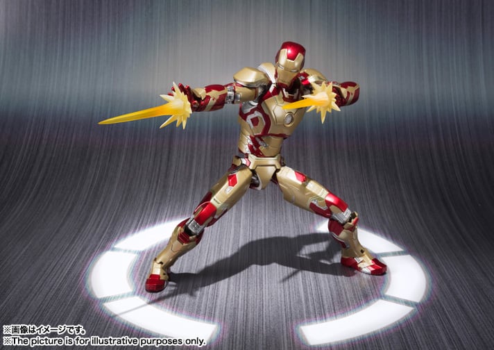 S.H.Figuarts アイアンマン3 マーク42 初回限定特典付き 未開封