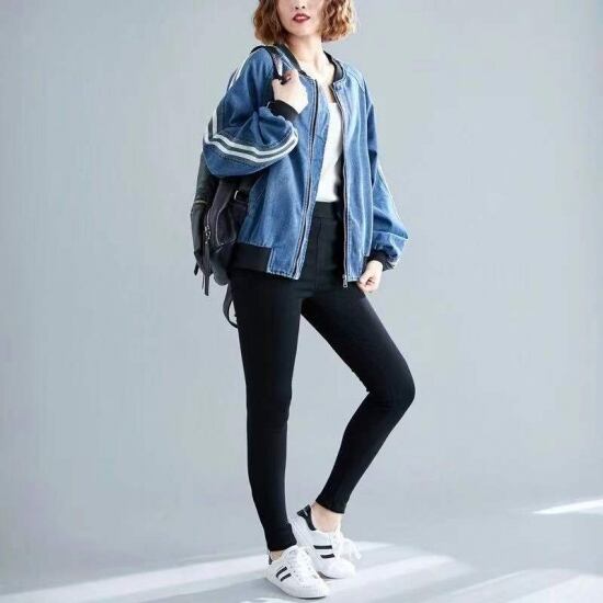 サイドラインデニムジャケット