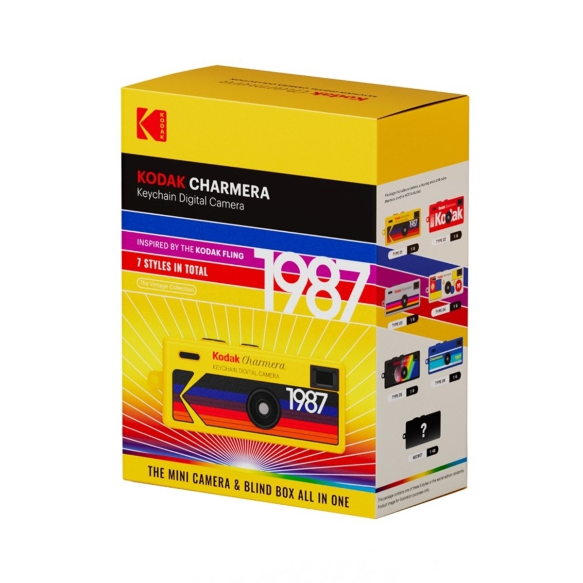 KODAK CHARMERA キーチェーン デジタルカメラ（シングルパック）※お 