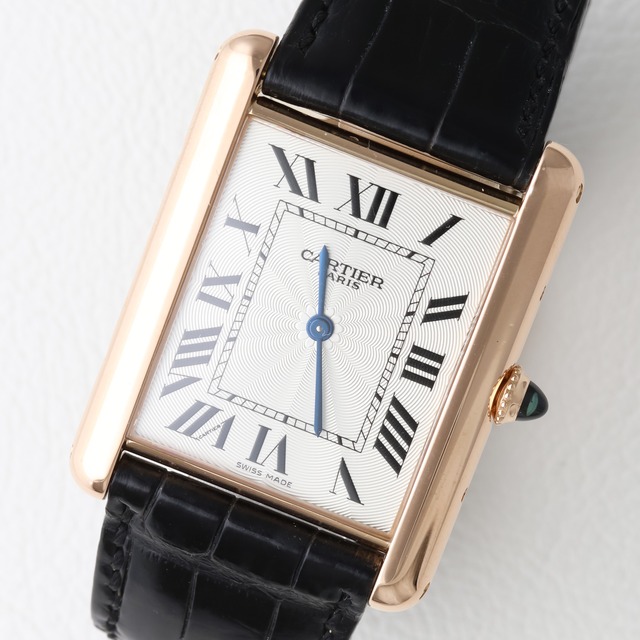 カルティエ タンクルイXL  Ref.W1551451 手巻き裏スケ CPCP Collection Privee Cartier Paris gallery image 1
