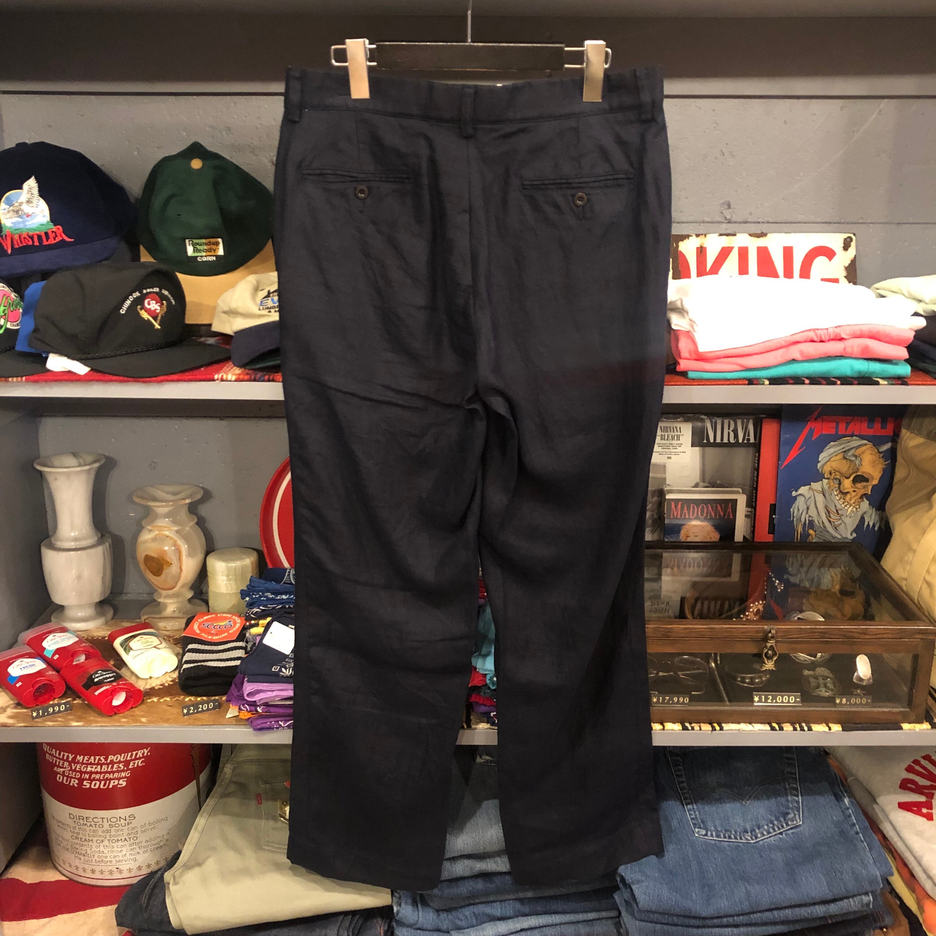 90s Polo by Ralph Lauren Linen Slacks | VOSTOK