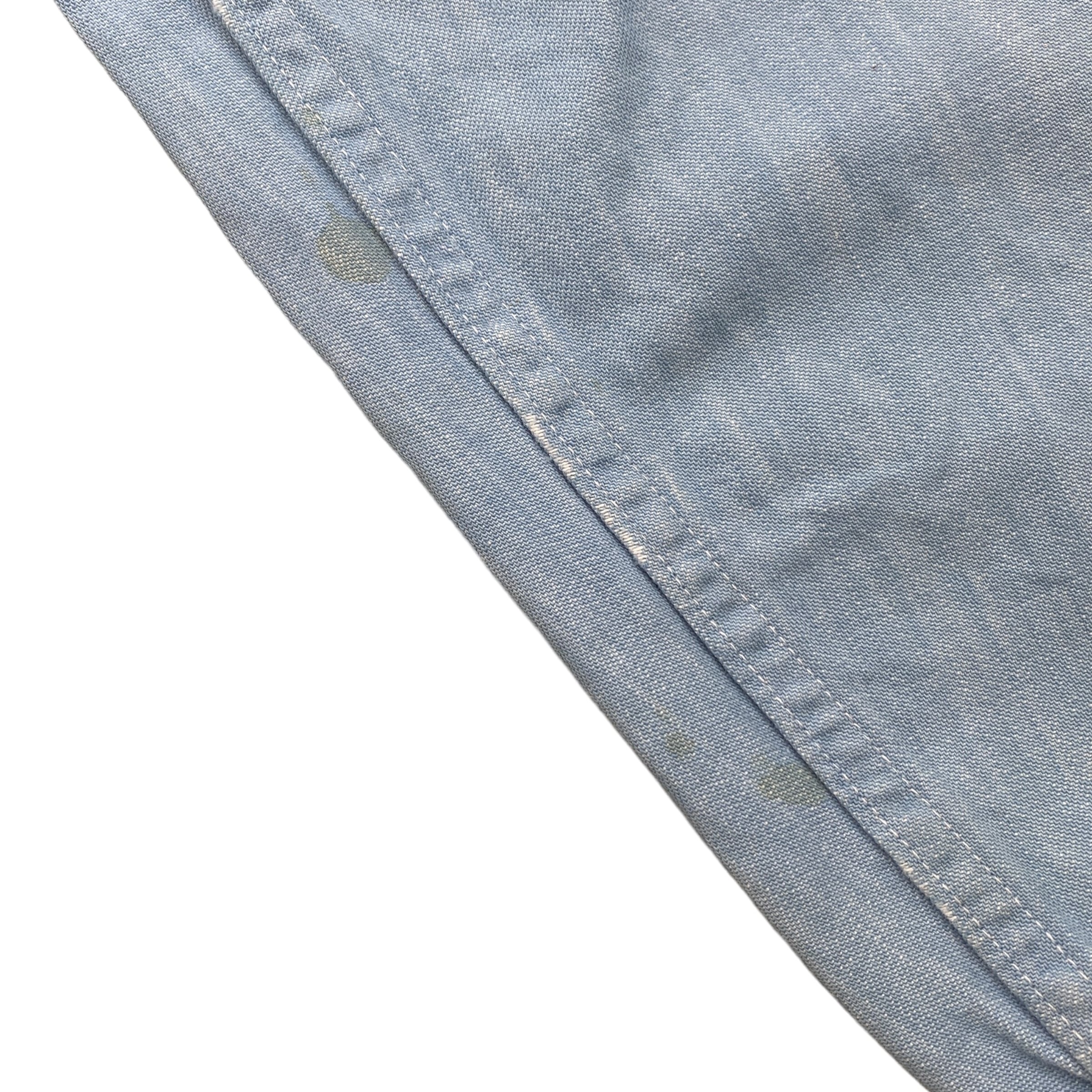 50s~60s HERCULES? MA-1 type chambray jacket talon zipper 50s~60s HERCULES? MA-1 type chambray jacket talon zipper