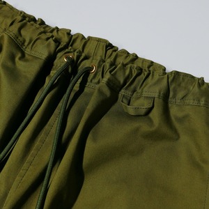 ( OLIVE ) VENTILE STRETCH LONG PANTS