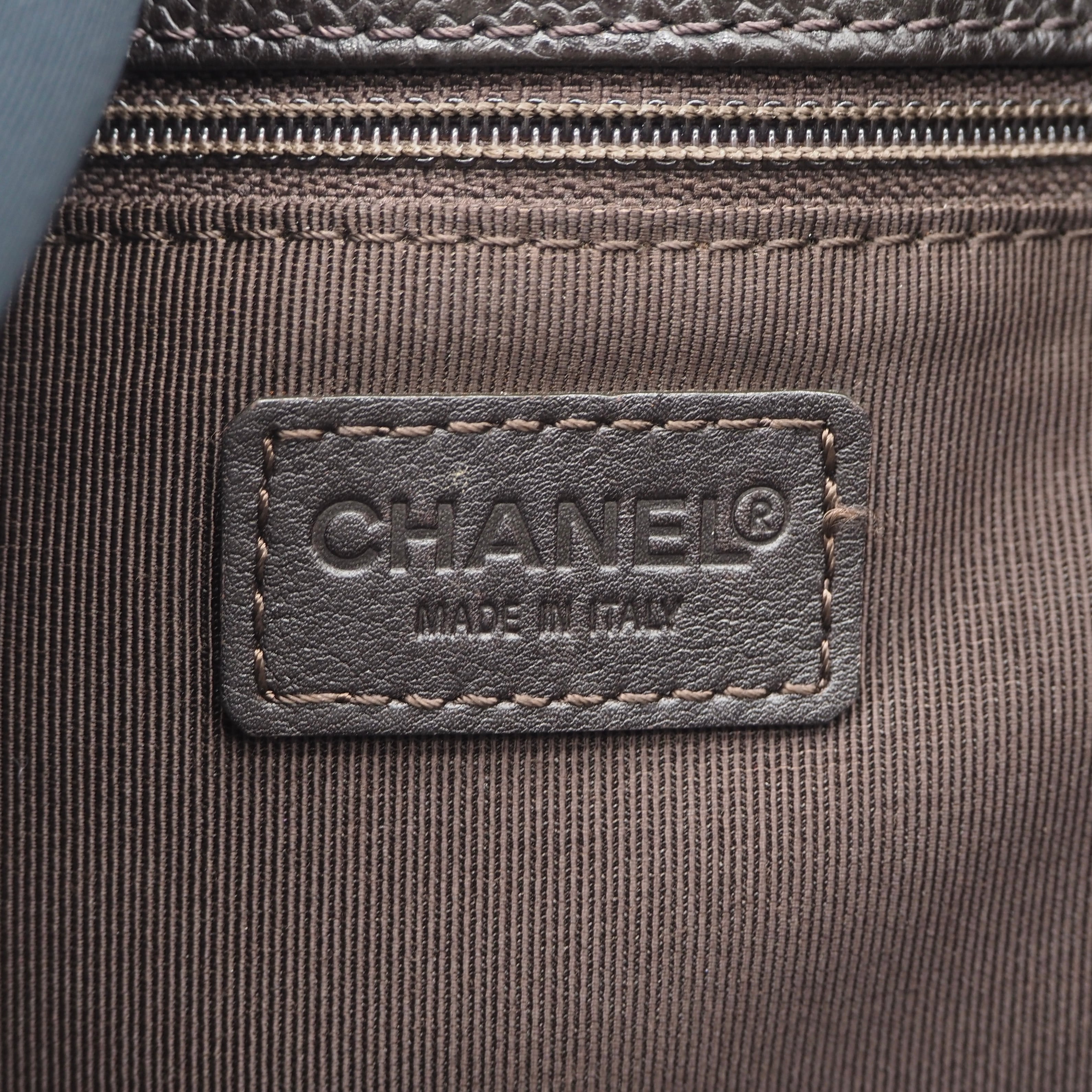 CHANEL キャビアスキントートバック レザー ブラウン シャネル | 2122TOKYO