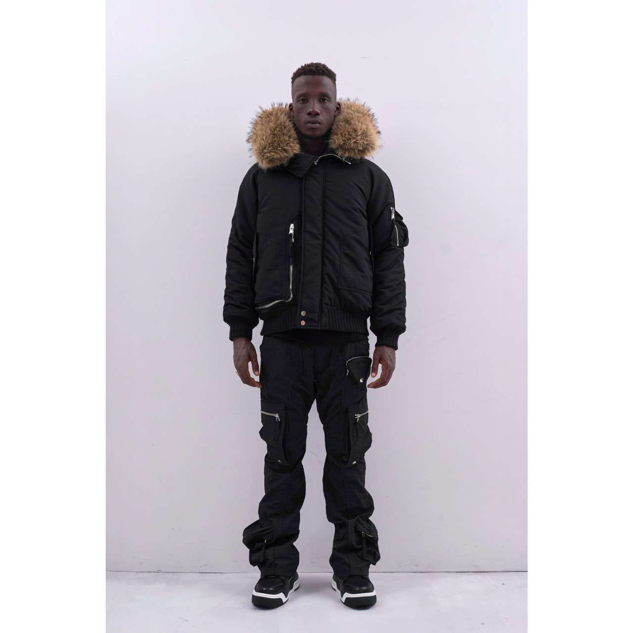 MLVINCE / N-2B jacket　black