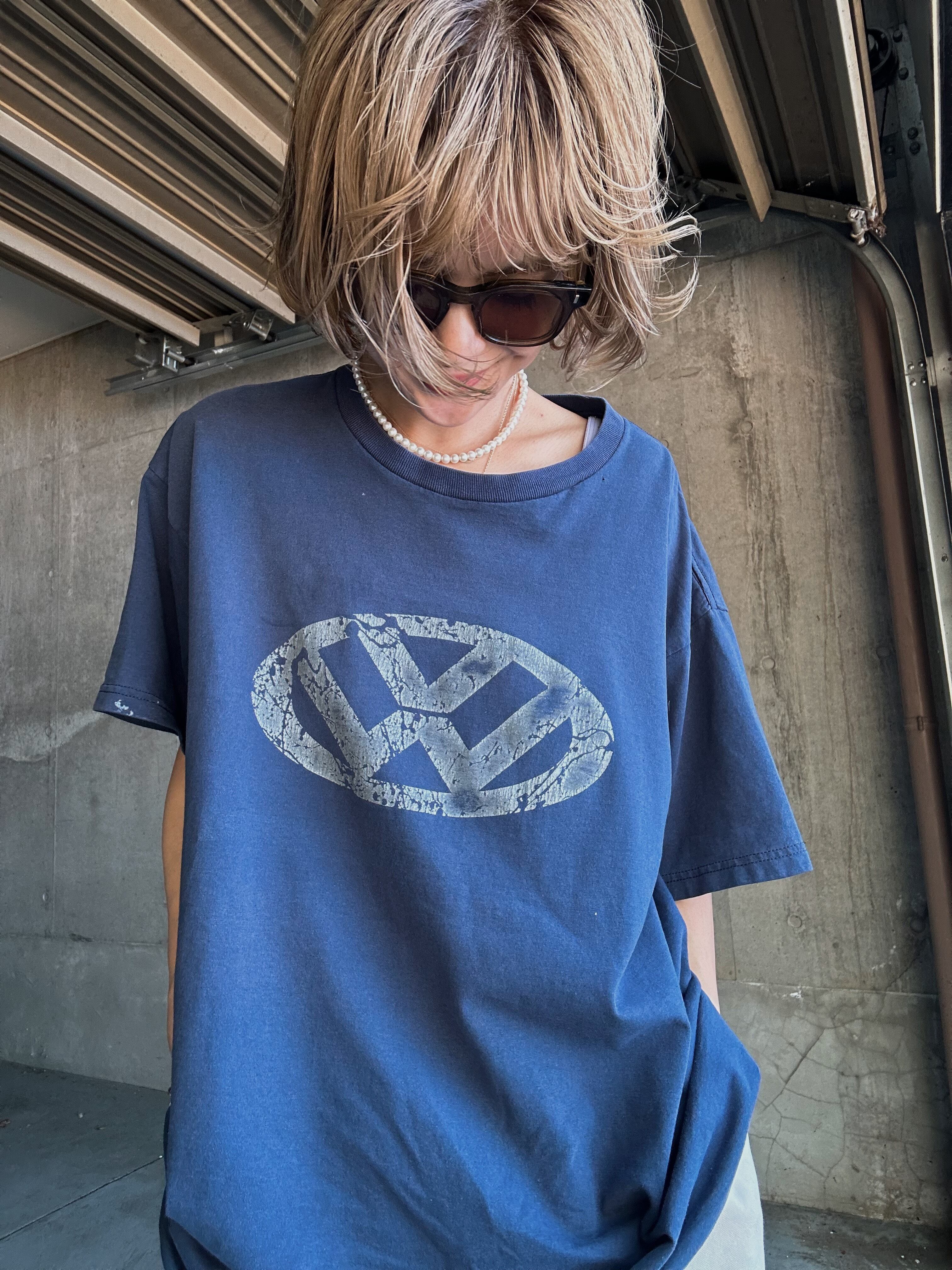 (CS1833)FRUIT OF THE LOOM logo printed T-SHIRT “Volks Wagon“