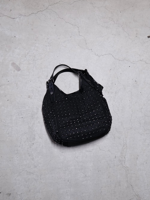 【givenchy】studs design nylon handbag