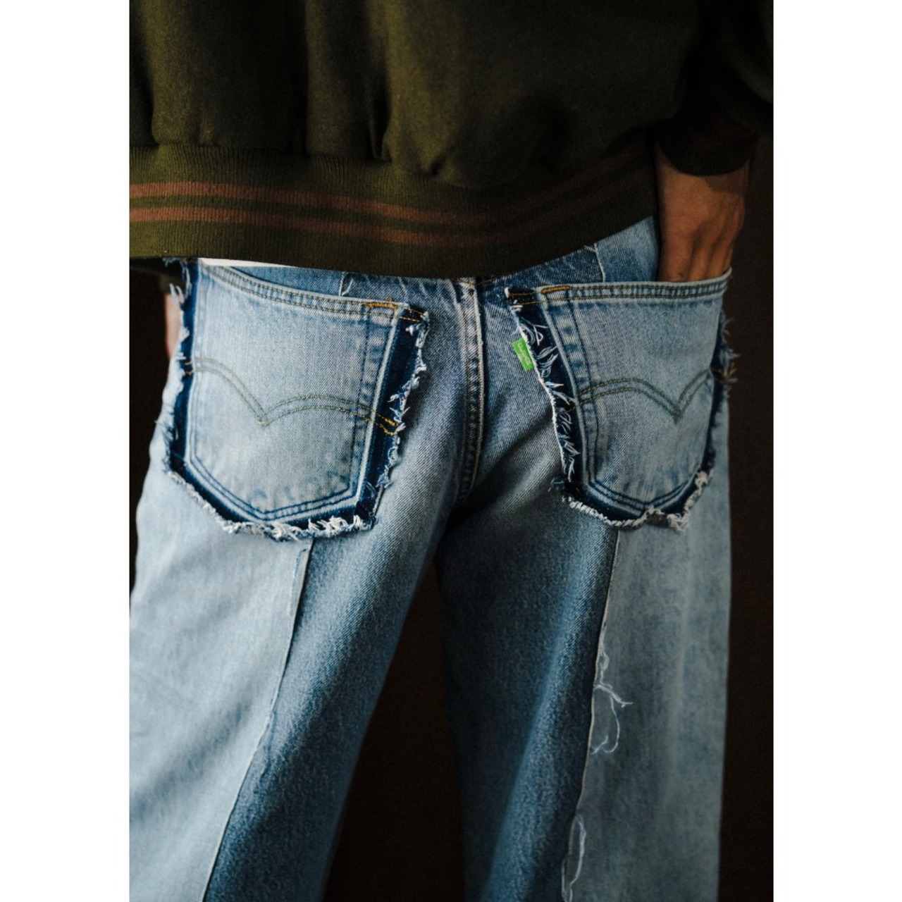 NVCLEAR / remake wide denim pants