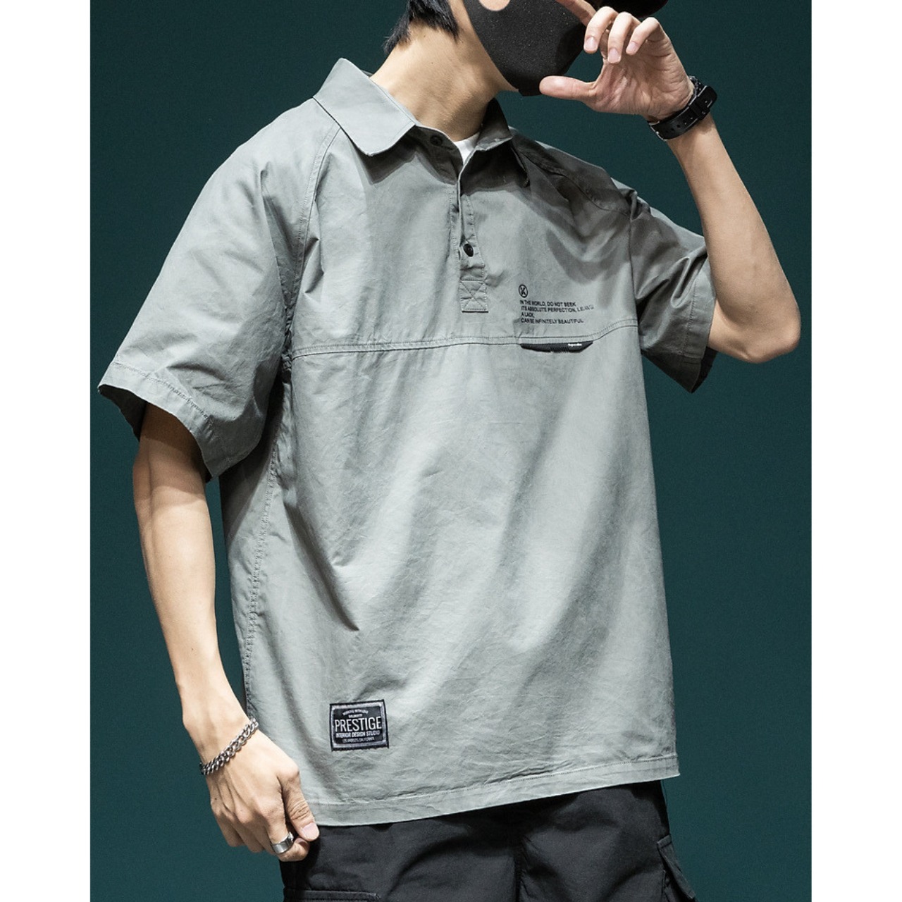 【City Utility】半袖ワークシャツ【S～４XL】　TB2036・画像10