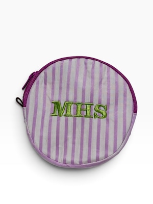 播州織 round pouch