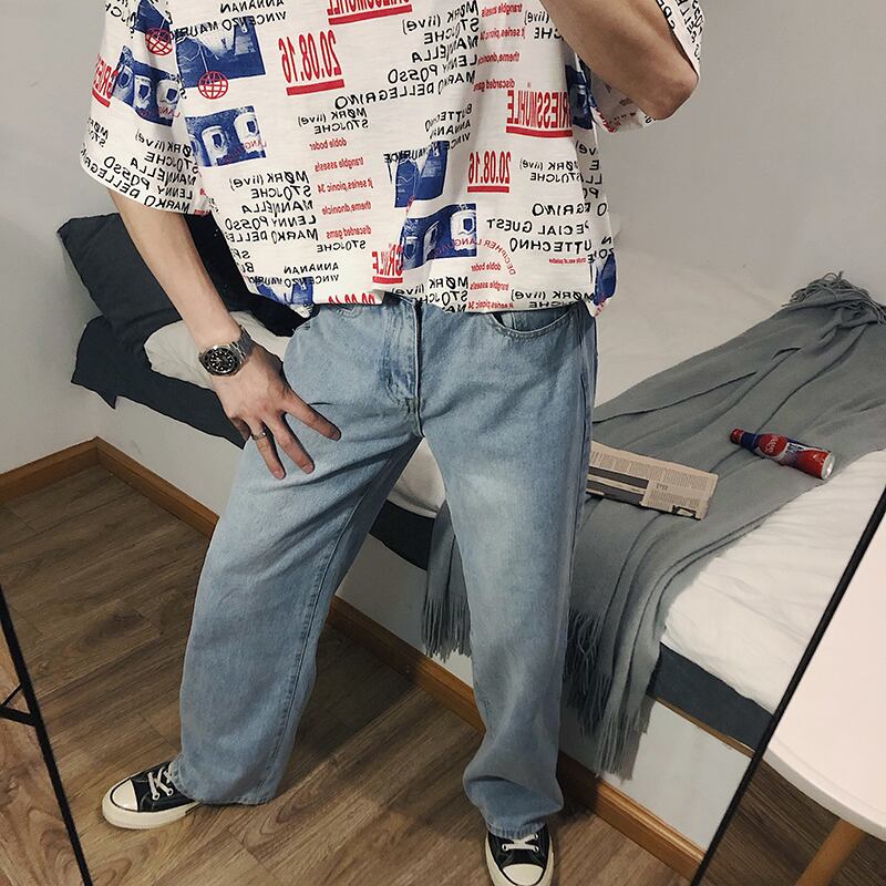 全3色 Tシャツ カットソー プリント カジュアル シンプル