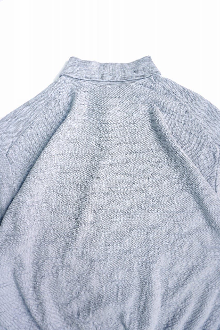 OG Slub Moss Stitch Polo S/S