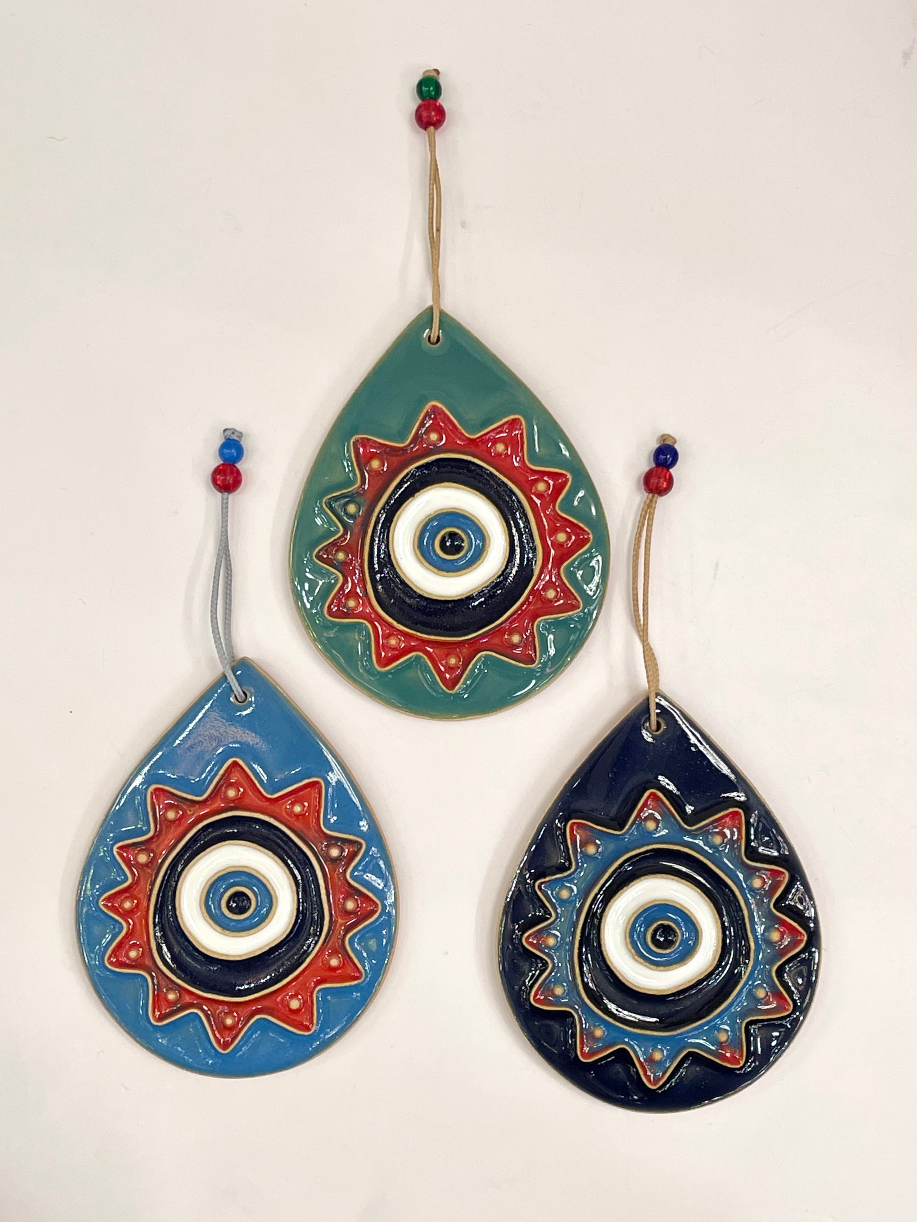 トルコのお守り】陶器のナザールボンジュウ | zakurotokyo