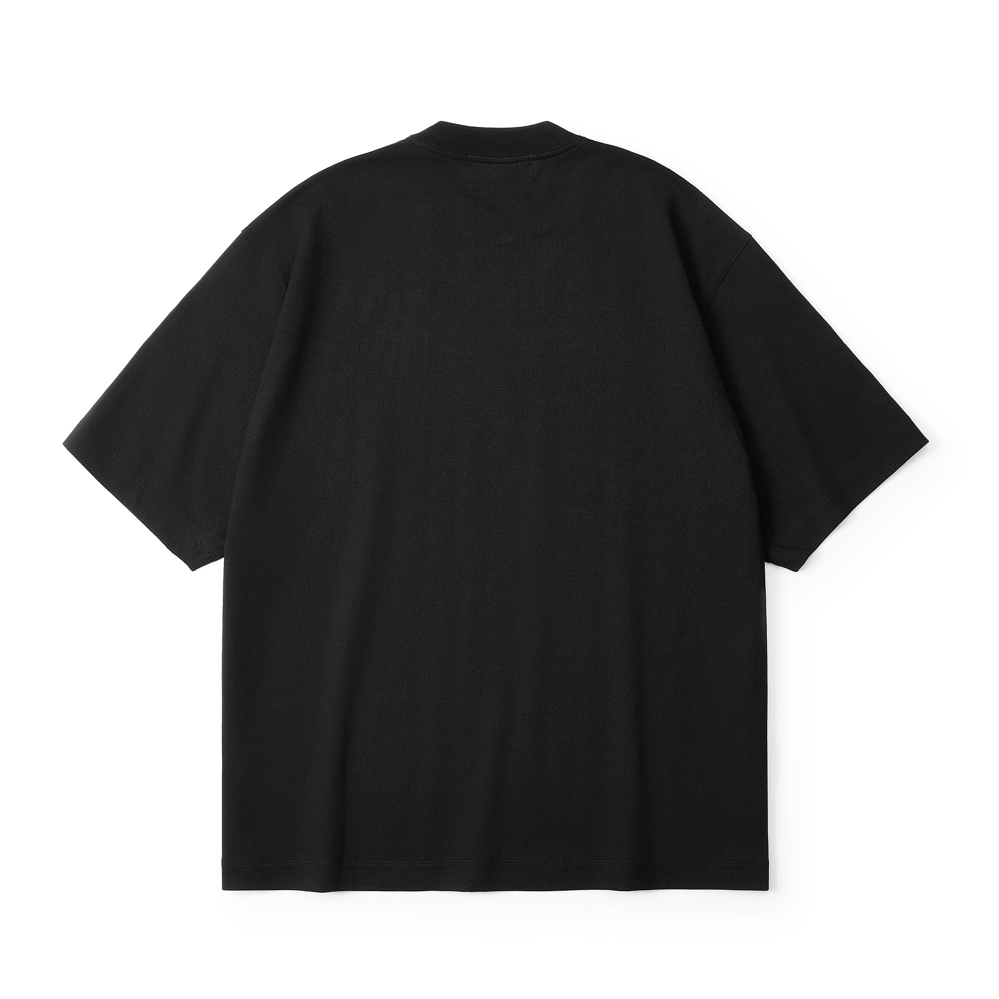 everyone Vincent Tsang familiar graphic short sleeve tee (BLACK