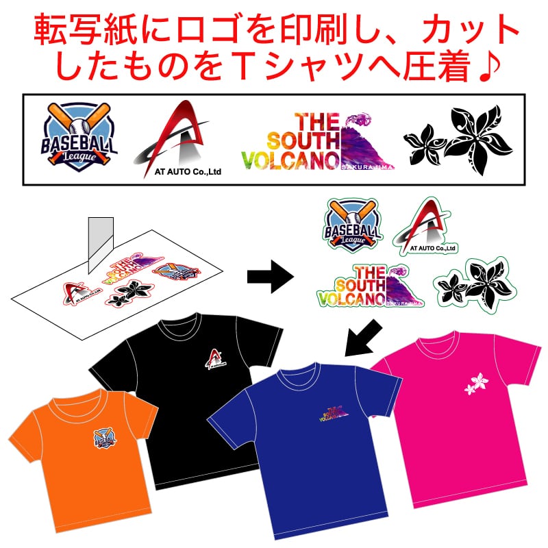 オリジナル　プリントロゴ オリジナル プリント ドライ Tシャツ ロゴ入りTシャツ 作成 ワン