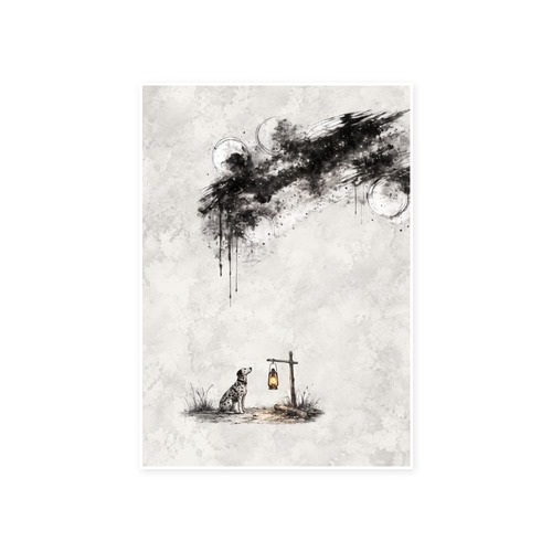 A3|Dalmetian, Lantern(フレームなし)