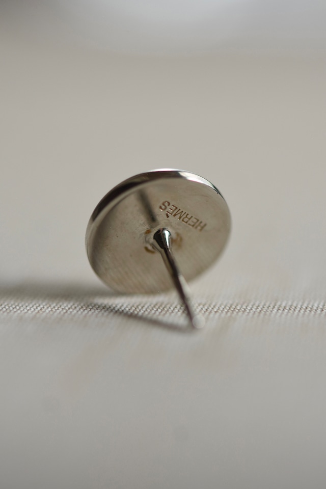 IORI/"HERMES" pierced earring/Eclipse round