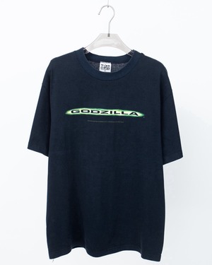 good fade both side print T-shirt / GODZILLA
