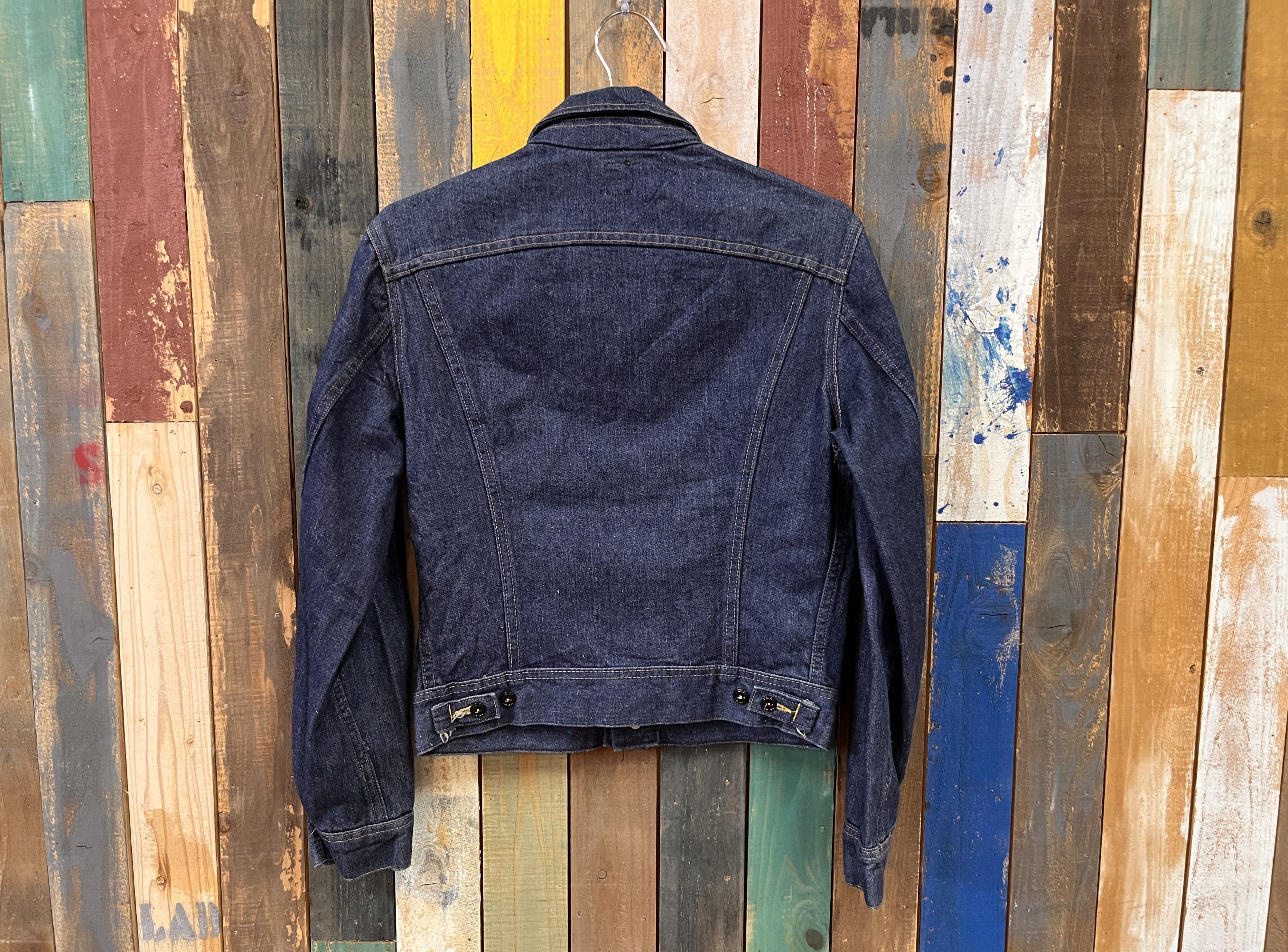 70s カナダ製 Lee 220-0042 デニムジャケット 黒タグ 濃紺 | PAY ID