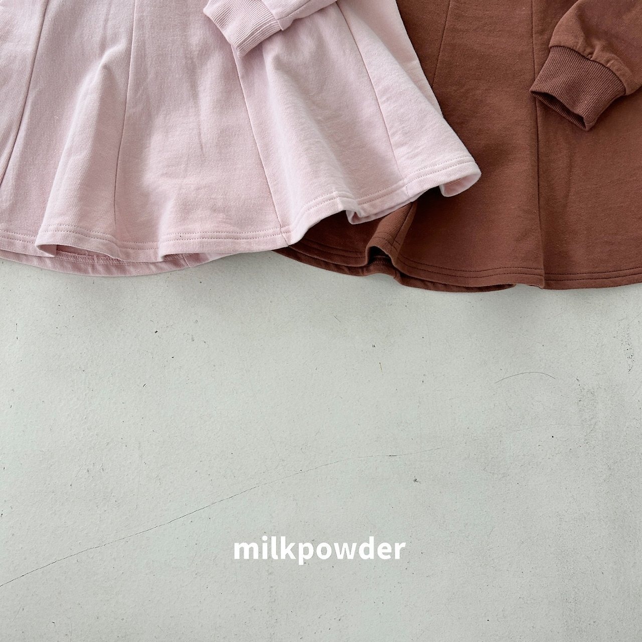 ミルクパウダー / milkpowder / どんぐりワンピース / 韓国子供服 / キッズ / 26winter〖取寄〗*XS~JS*