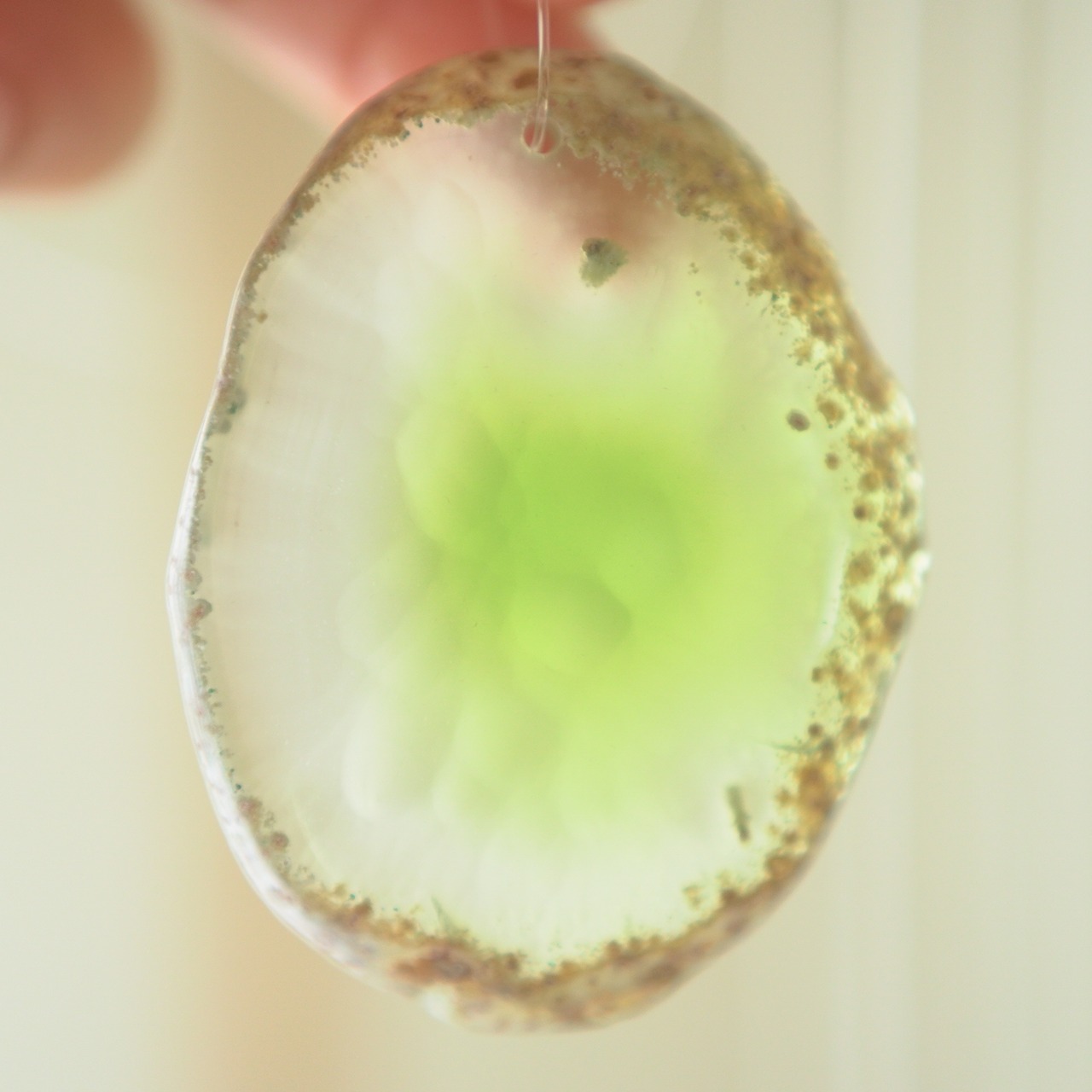 MEBUKI 04 - アゲートヒーリングチャイム / Agate Sun Catcher Wind Chime 717