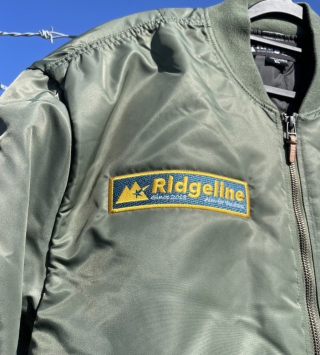 Ridgeline MA-1 ｾｰｼﾞｸﾞﾘｰﾝ