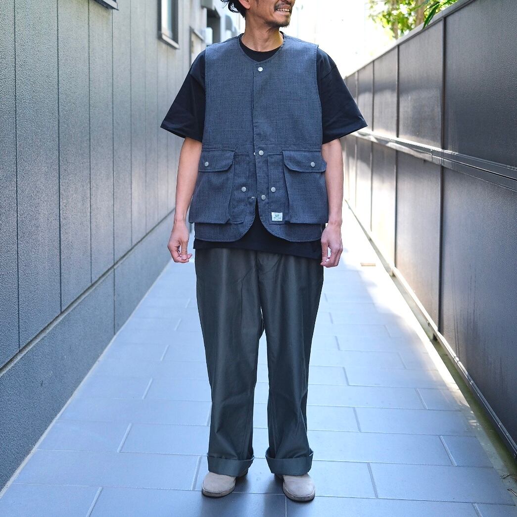 SASSAFRAS(ササフラス) / Cultivator Vest-Gray- (SF-252218) | Signs