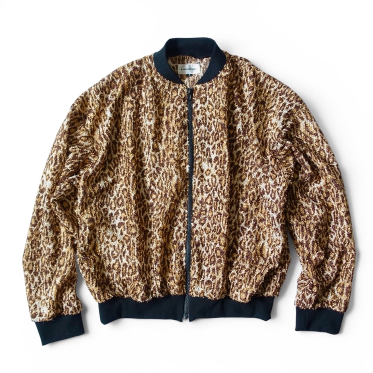ジャケット・アウター A PUZZLING  FLOWER JACQUARD SWINGTOP FLOWER JACQUARD SWINGTOP - brown | A PUZZLING HOME