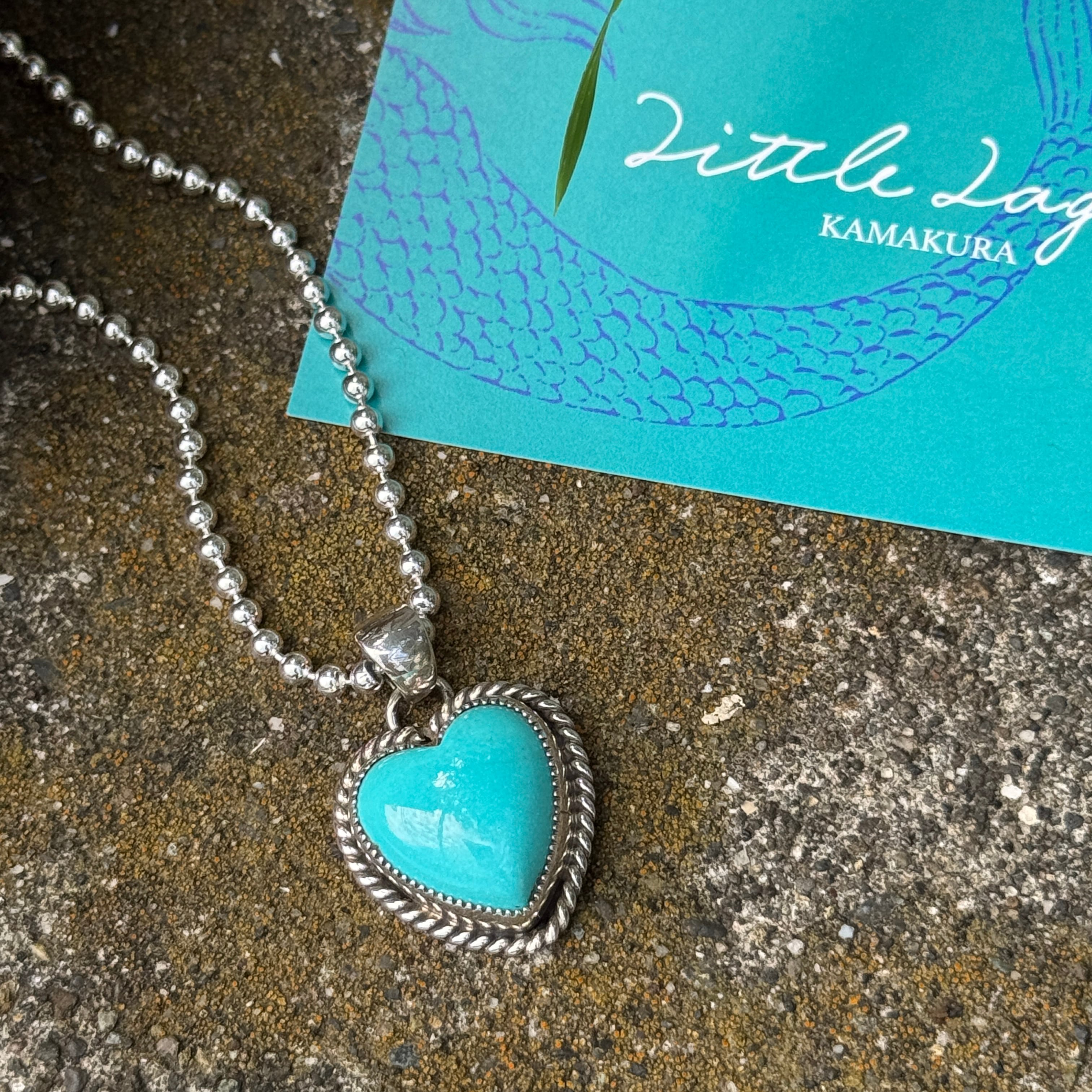 再入荷】《Indian Jewelry 》 キングマン ターコイズ ハート