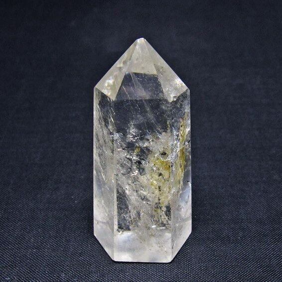水晶 六角柱 ポイント 置物 一点物 142-10971