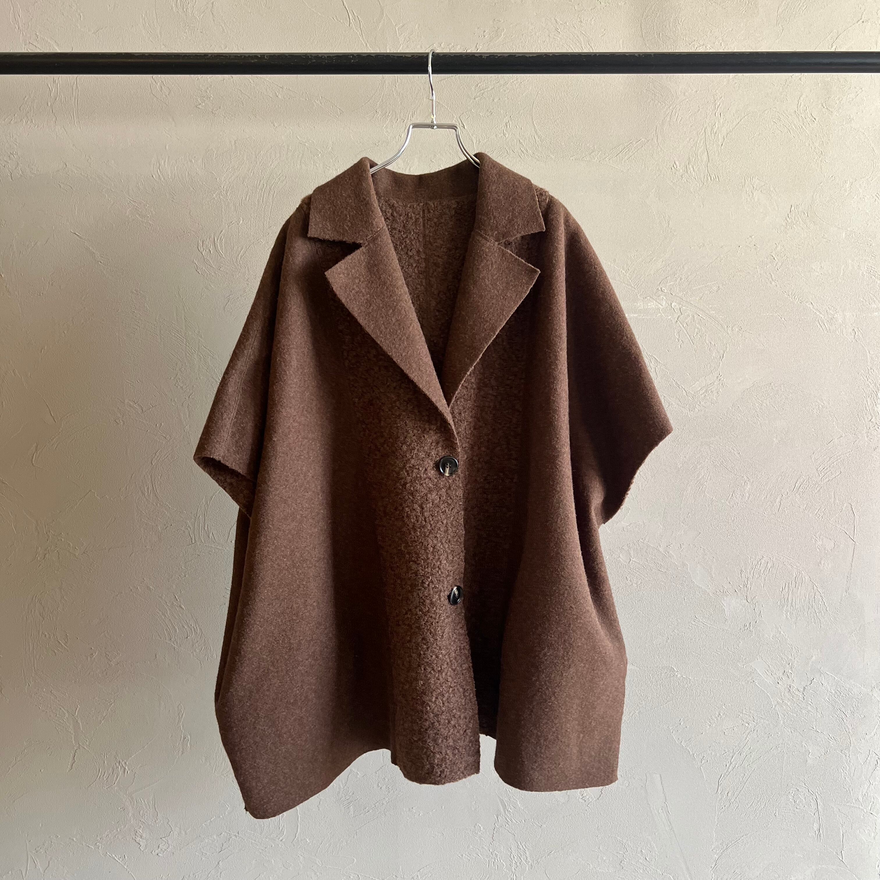 あゆです　　シニカル　リバーシブル　ニットポンチョコート あゆです シニカル リバーシブル ニットポンチョコート あゆ様 専用