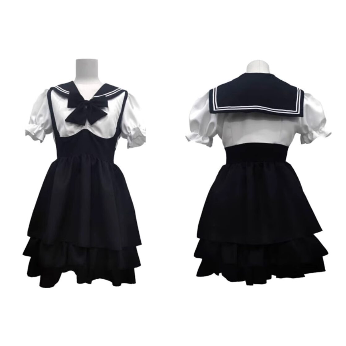 SEASONZ ソフトロリータ フェイクツーピース 制服 JK セーラー服