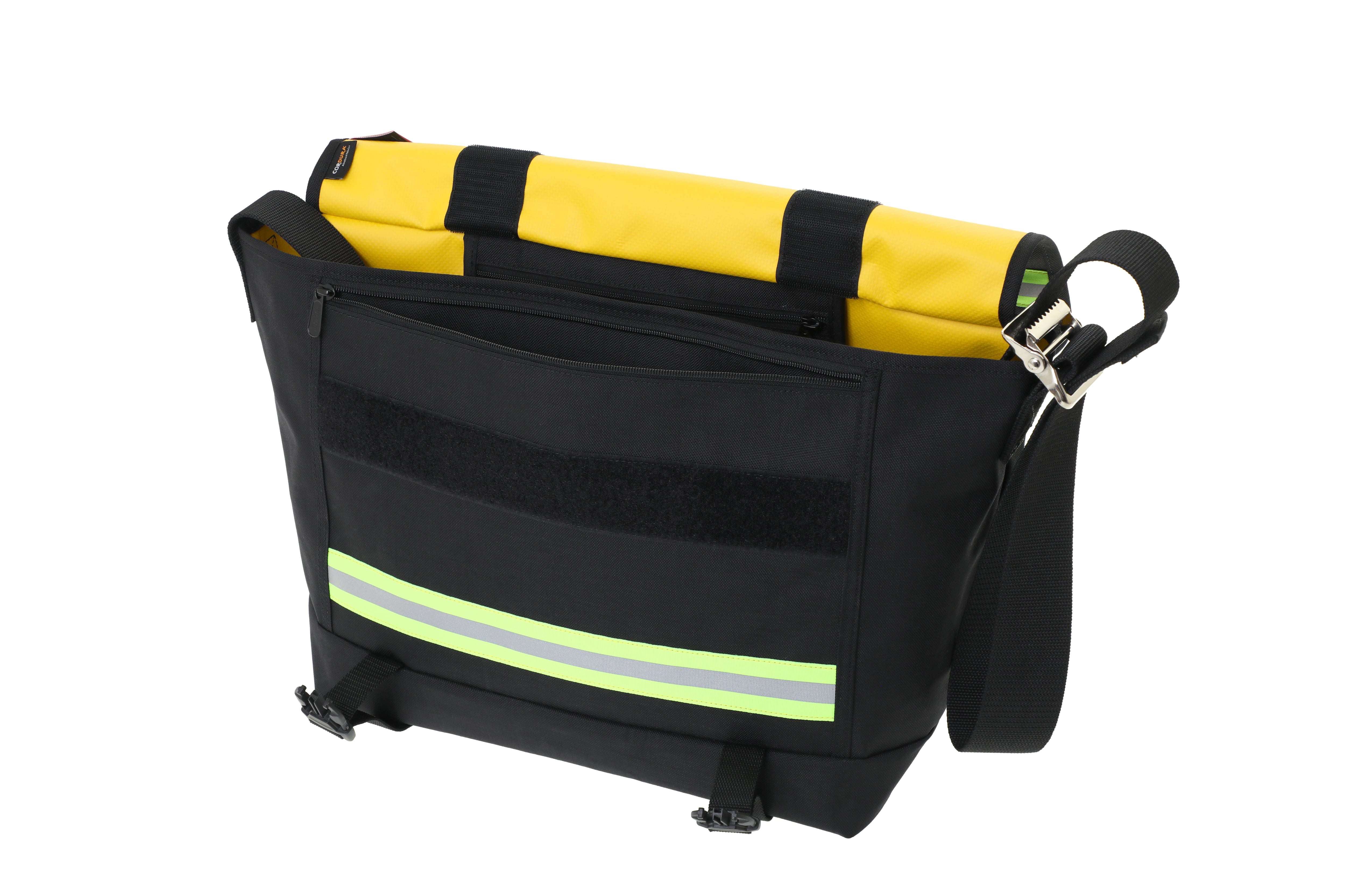 Manhattan Portage CONNECT - PRO BIKE MESSENGER BAG WITH STRIPES MD