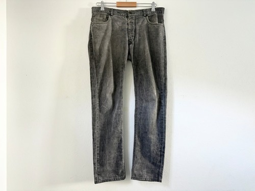 2010AW Maison Martin Margiela Cotton slim denim pants MADE IN ITALY