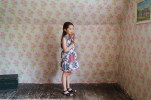 Little Cotton Clothes　Hannah Dress - Patchwork Floral