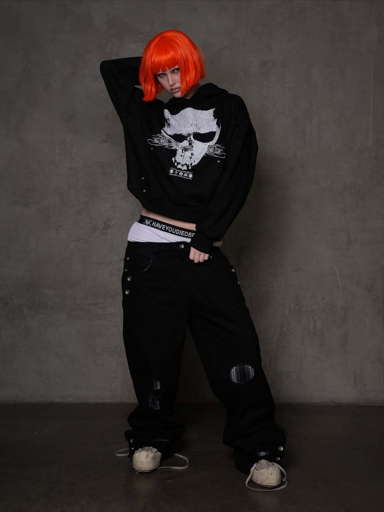 HAVEYOUDIEDBEFORE / deathnoise XXX tour hoodie