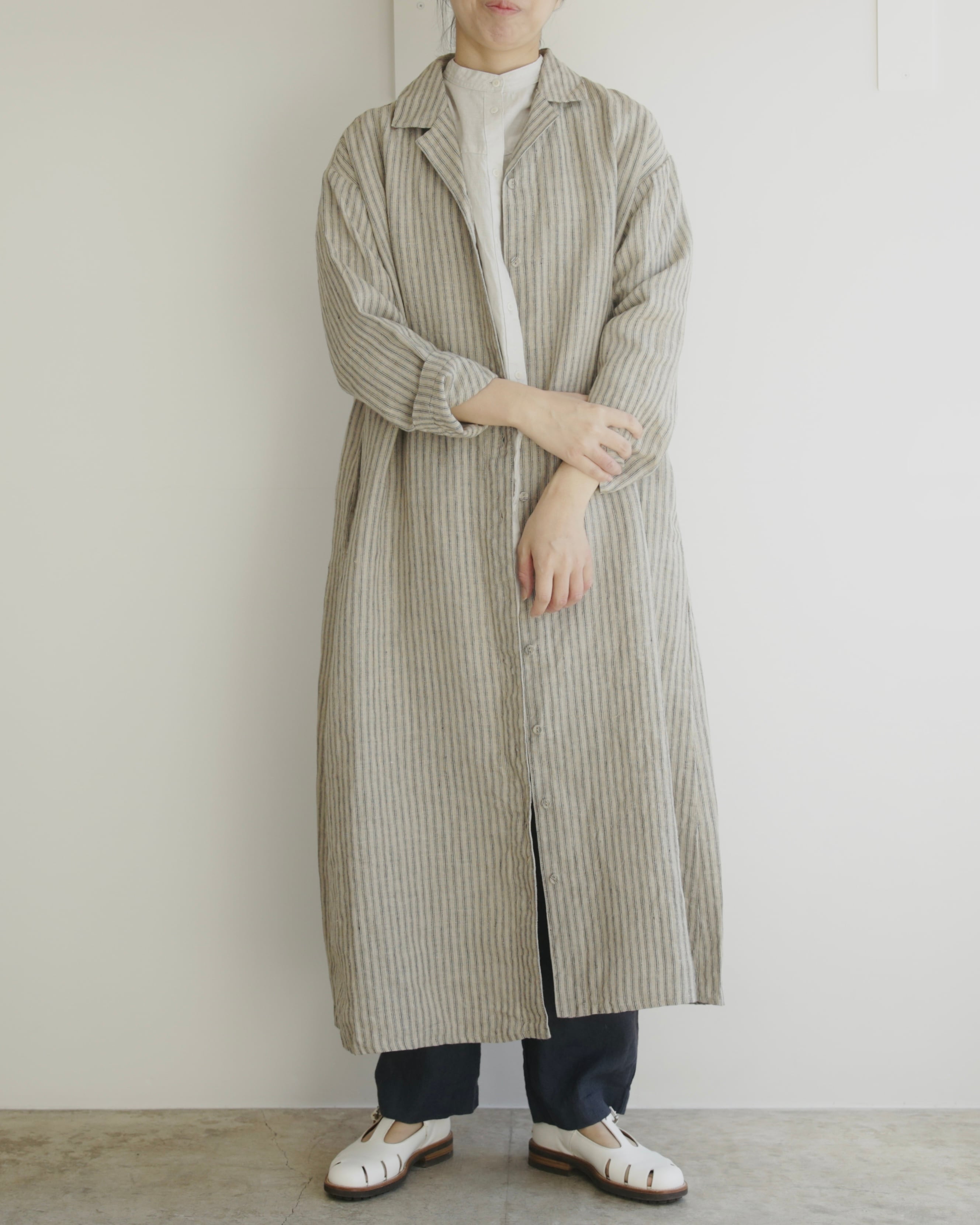 fog linen work リネンコート'ハイゼル' | Vie