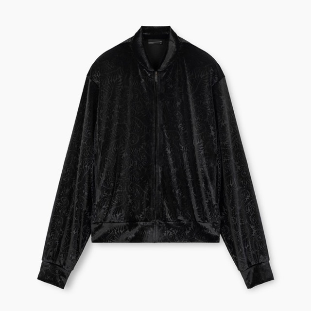 LAD MUSICIAN【ラッドミュージシャン 】EMBOSSED VELOUR BLOUSON (NO:2226-605 COL:BLACK)