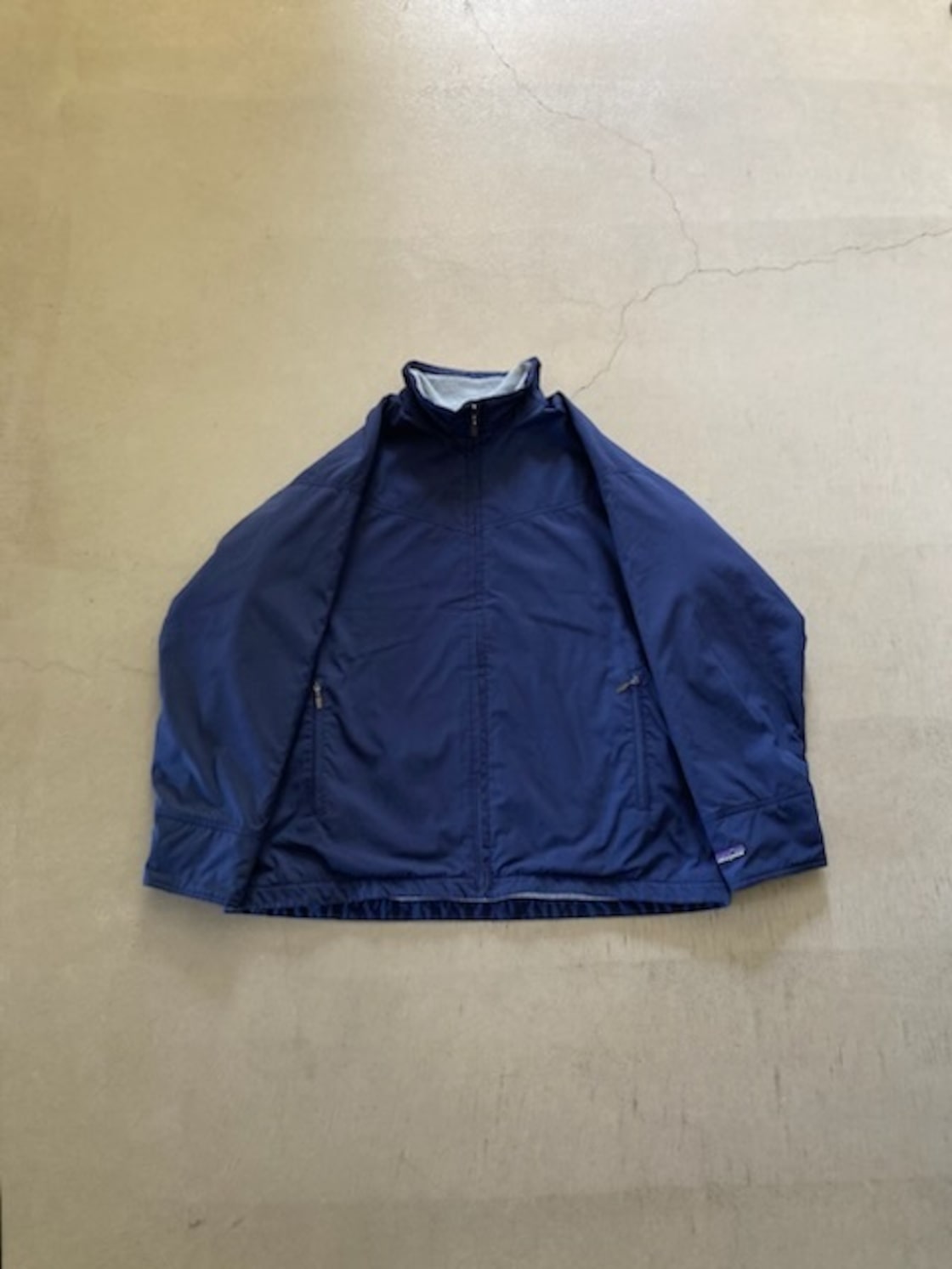 ネイビー L：patagonia パタゴニア ナイロン フリース ジャケット | Pay ID