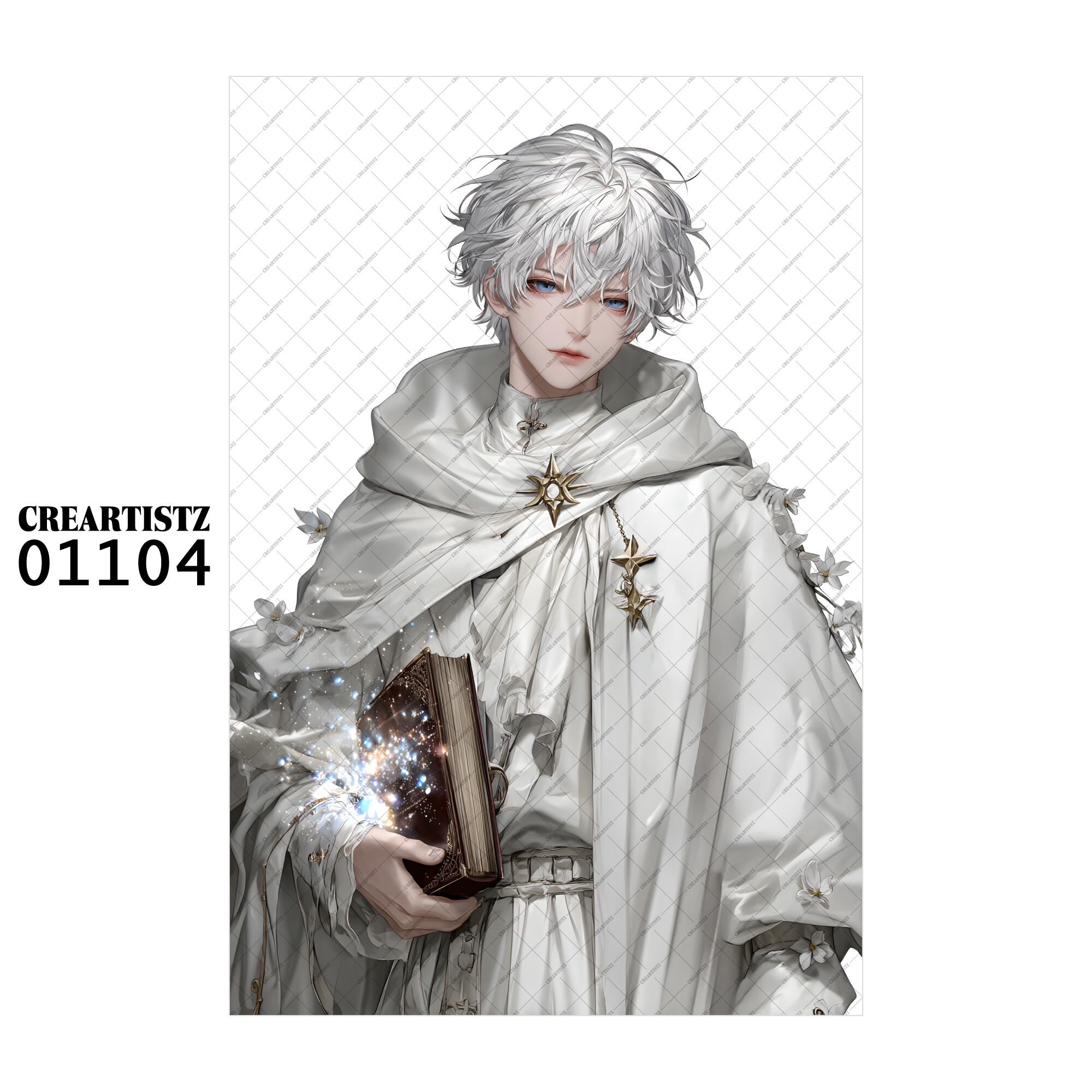 01104 ボーイ クール オリジナル ペーパー/ステッカー 4枚セット CREARTISTZ