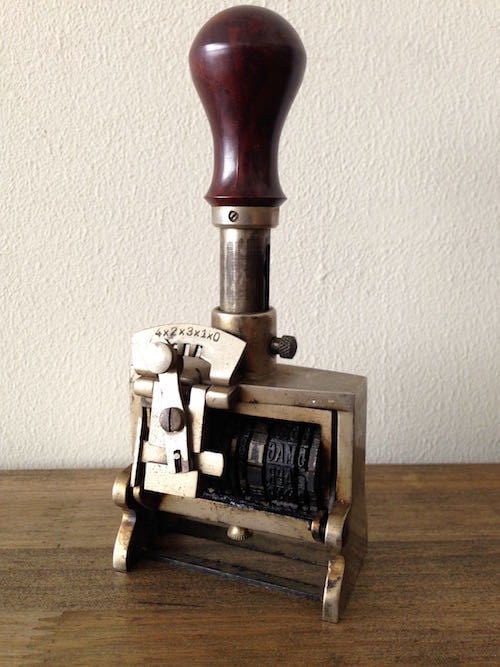 Mechanical Stamp Big