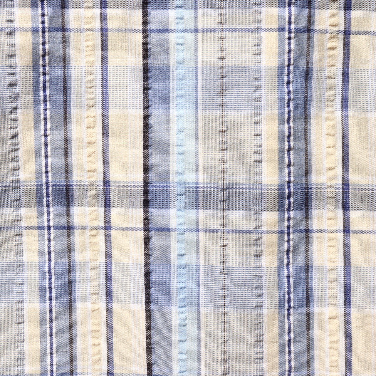 美品 M 09年 Patagonia パッカーウェアシャツ パタゴニア 青 水色 puckerware shirt チェック シアサッカー