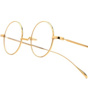 Scholarly Round Titanium Glasses -round- / スカラー ラウンド チタン メガネ -ラウンド-